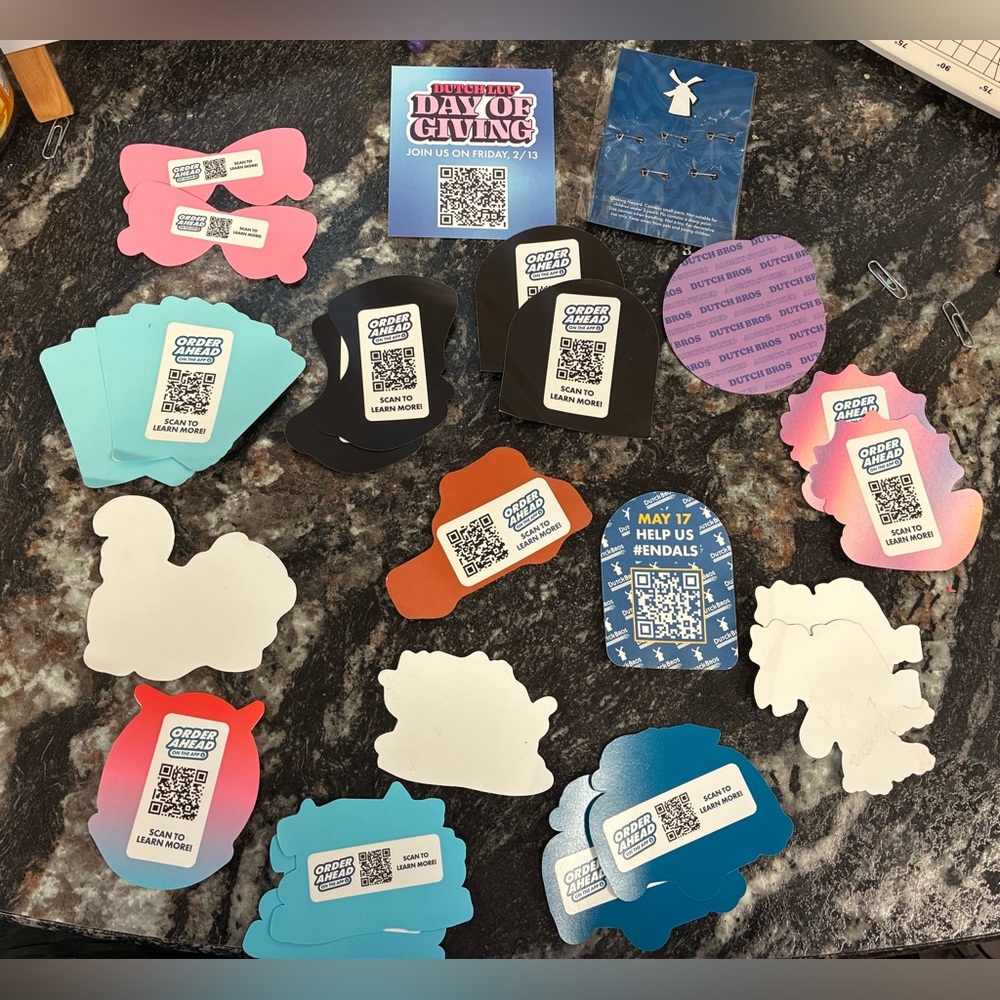 Dutch Bros Sticker Lot - Picture 2 of 2